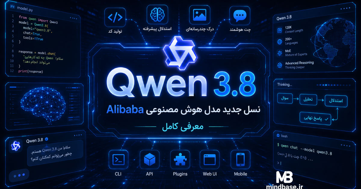 Qwen 3.8 چیست؟ معرفی نسل جدید مدل هوش مصنوعی Alibaba