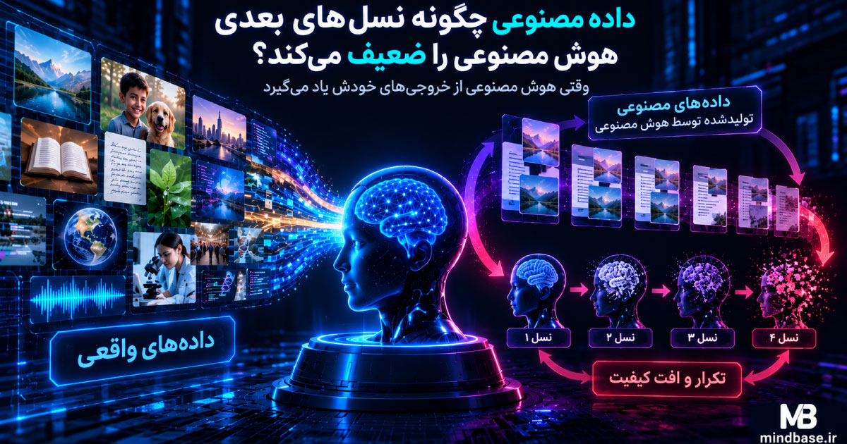 داده مصنوعی چگونه نسل‌های بعدی هوش مصنوعی را ضعیف می‌کند؟